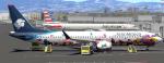 P3D/FSX Boeing 737-Max 9 Aeromexico Kukulan livery